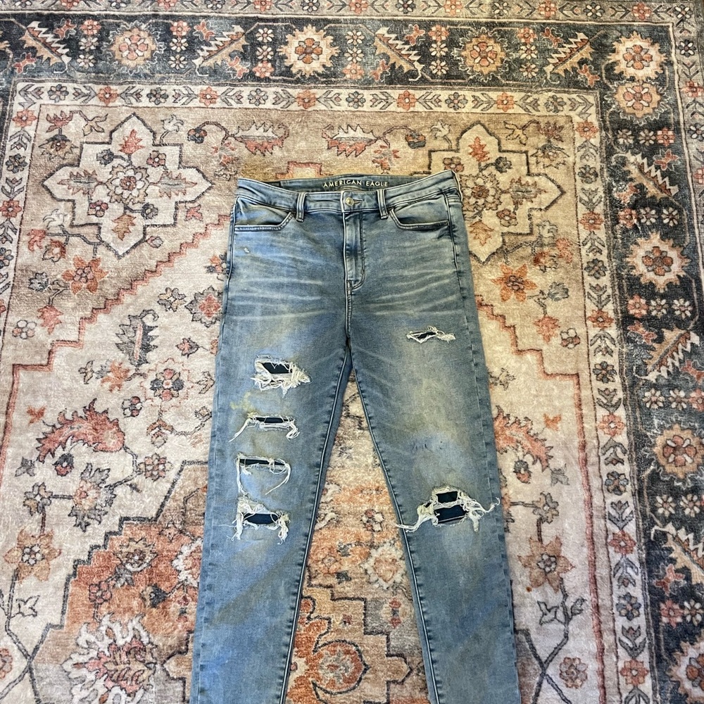 American Eagle Blue Jeans skinny